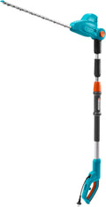 Gardena Teleskop-Heckenschere THS 500/48: Heckenschere mit 500 W, 3,5 m Reichweite, abwinkelbarer Kopf und Teleskopstiel, 48 cm Messerlnge, ergonomischer Griff und Anschlagschutz, (8883-20)