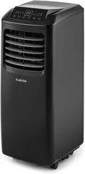 Klarstein Mobile Klimaanlage mit Abluftschlauch, 3-in-1 Klimagerät mit Ventilator & Luftentfeuchter, Kleine & Portable Klimaanlage für Wohnung & Büro, mit Nachtmodus & App-Steuerung, 7000 BTU