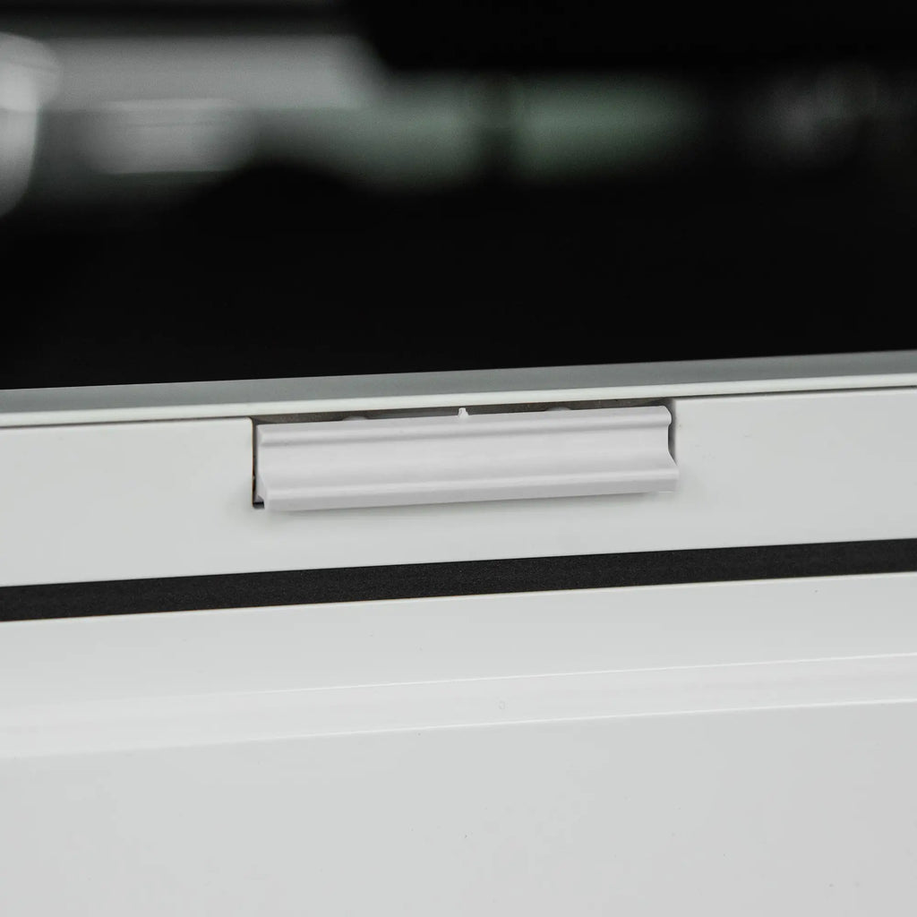 Outsunny Auto-Kühlschrank Kompressor LCD-Panel Batterieschutz Weiß
