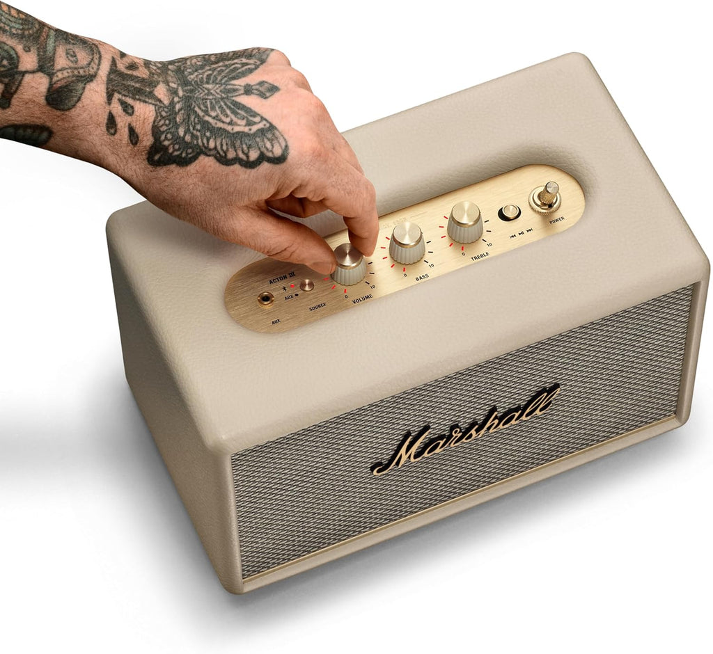Marshall Acton III Bluetooth-Lautsprecher – Schwarz