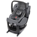 Recaro Kinderautositz Salia Elite inkl. Babyschale (Gewicht 2,9 kG), 360 Grad drehbar, I-Size, 0-18 kg, 40-105 cm, max. 4 Jahre, mit visuellen Indikatoren, Prime Silent Grey