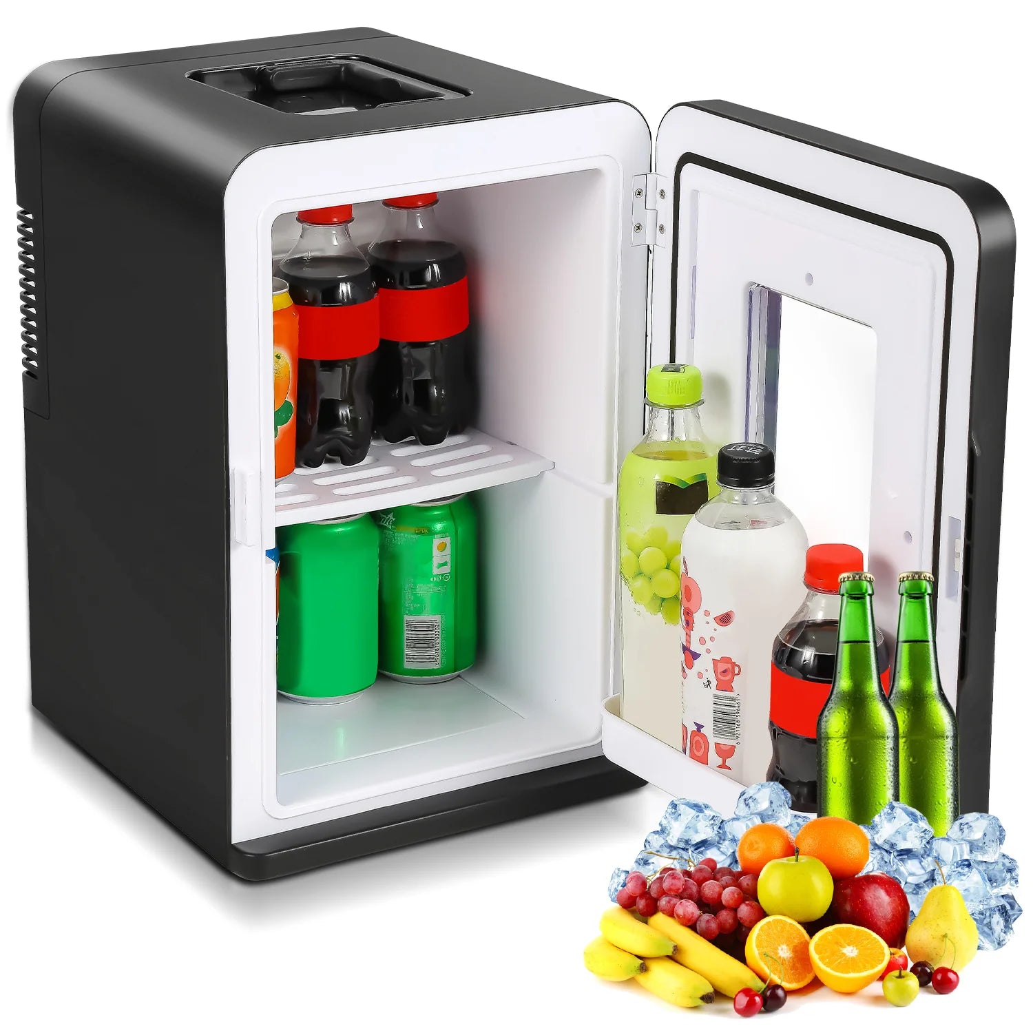 Sonnewelt 2 in 1 Mini Kühlschrank 15L Kühlbox