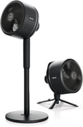 Shark FlexBreeze 2-in-1-Ventilator mit hoher Geschwindigkeit, Hybrid-Ventilator mit Kabel und kabellos, für den Innen- und Außenbereich, mit Fernbedienung, Neigung, verstellbar, UV-beständig und