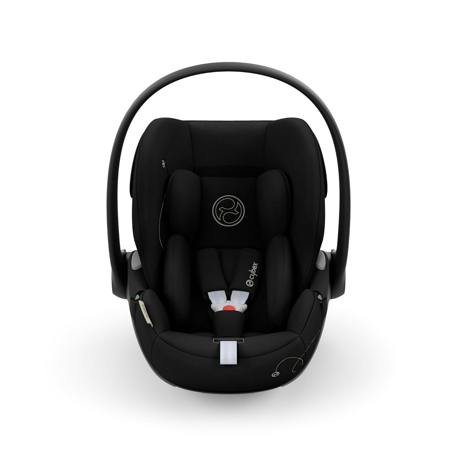 Cybex Gold Kinderwagen Beezy mit One-Pull Harness, Ab Geburt bis ca. 4 Jahre (max. 22 kg), Kompakt und ergonomisch, Almond Beige (Beige mit schwarzem Rahmen)