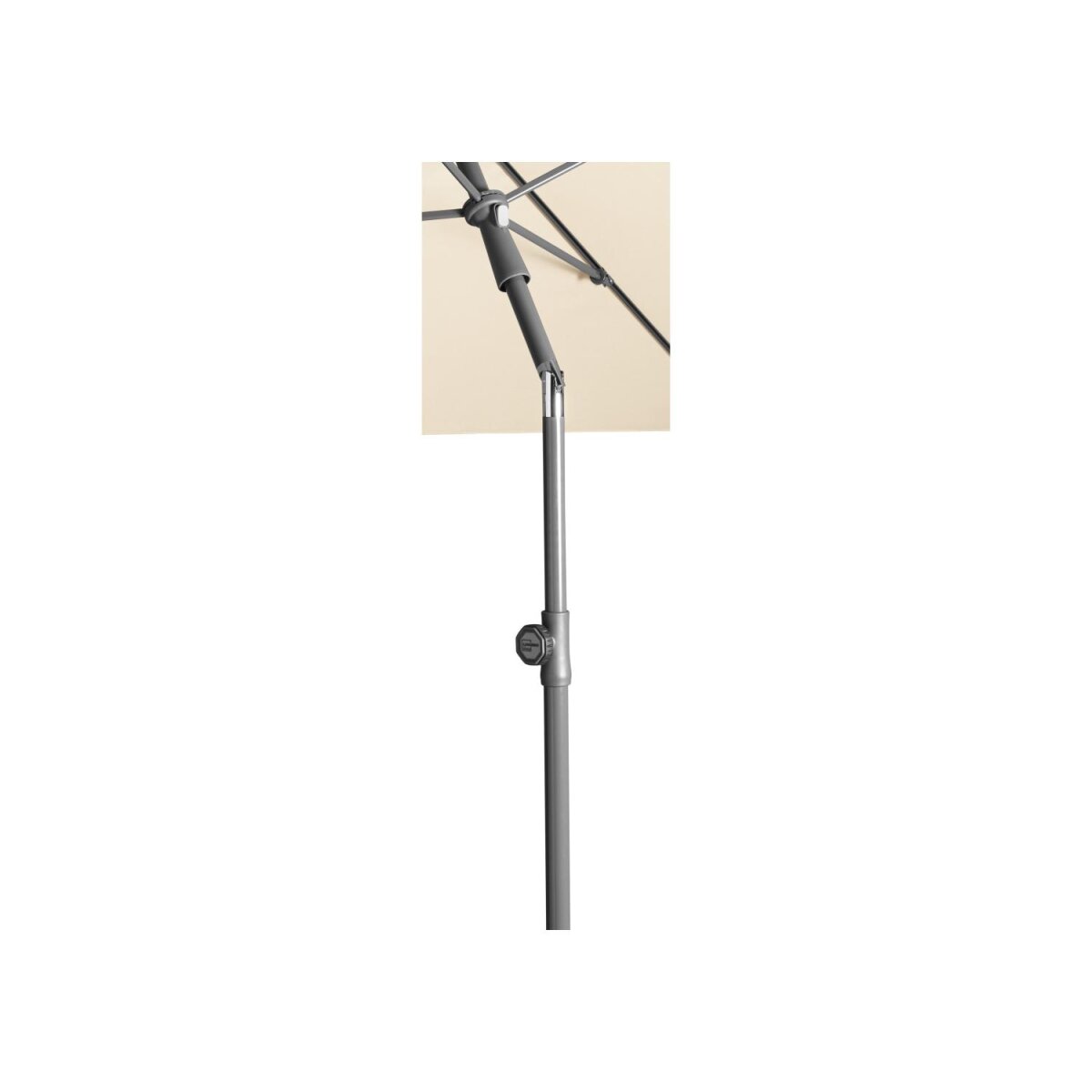 LIVARNO home Sonnenschirm, 210 x 140 cm, rechteckig - B-Ware