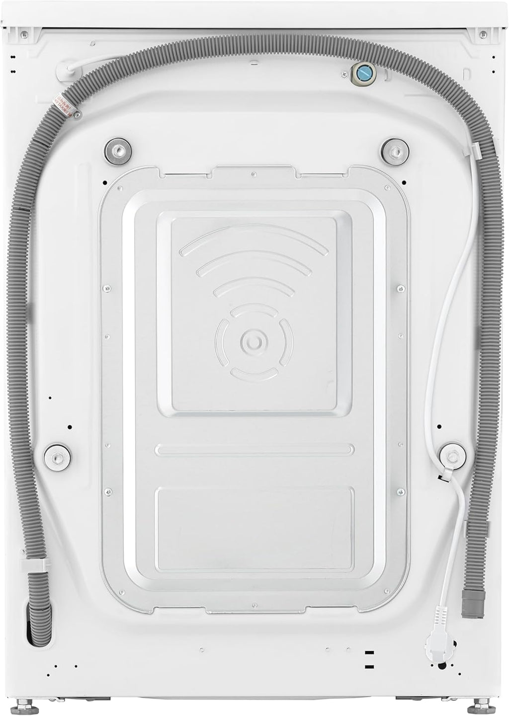 LG F4WV7080, Klasse A, Frontlader-Waschmaschine 8 kg, 1400 U/Min, AI Direct Drive, Wi-Fi, Tiefenreinigung mit Dampf, Große Kapazität, TRIPLE A, Außentür aus Sicherheitsglas, 62 x 60 x 85 cm ꟷ Weiß