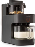 Klarstein Mixer, Standmixer mit 300 Motor- und 1250 Watt Heizleistung, Hochleistungsmixer für Pflanzenmilch Zubereitung, Smoothie Mixer mit 360° Heiztechnologie, 30.000 U/min, Touchscreen, Schwarz