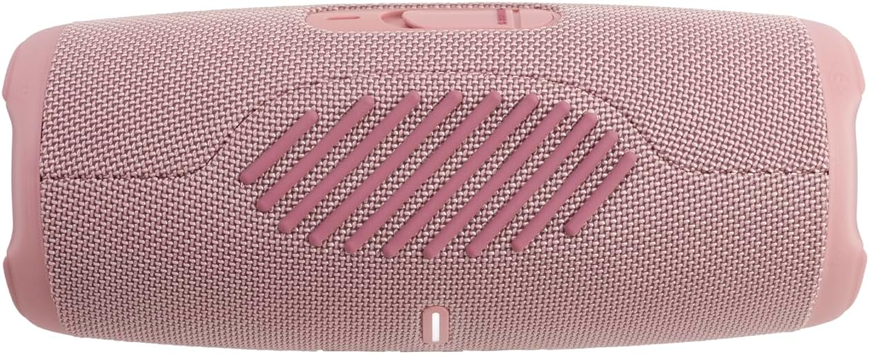 JBL Charge 5 Bluetooth-Lautsprecher in Schwarz – Wasserfeste, portable Boombox mit integrierter Powerbank – Eine Akku-Ladung für bis zu 20 Stunden kabellosen Musikgenuss
