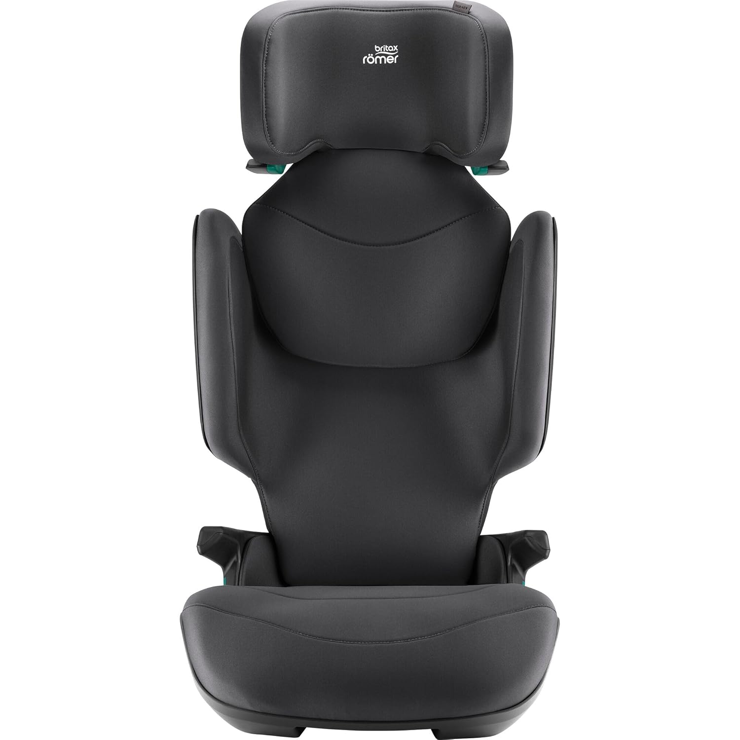 BRITAX RÖMER Kindersitz KIDFIX PRO M, für Kinder von 100-150 cm (i-Size) mit und ohne ISOFIX, 3,5-12 Jahre, Midnight Grey | Classic