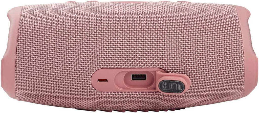 JBL Charge 5 Bluetooth-Lautsprecher in Schwarz – Wasserfeste, portable Boombox mit integrierter Powerbank – Eine Akku-Ladung für bis zu 20 Stunden kabellosen Musikgenuss