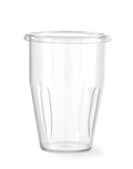 HENDI Milchshake Maker, Inkl. 2 Mixbechers (Edelstahl und Polykarbonat) und 4 austauschbaren Rührwerken, Drink mixer, Frappés, Getränkemixer, 230V/400W, 170x196x(H)490mm, Karamell