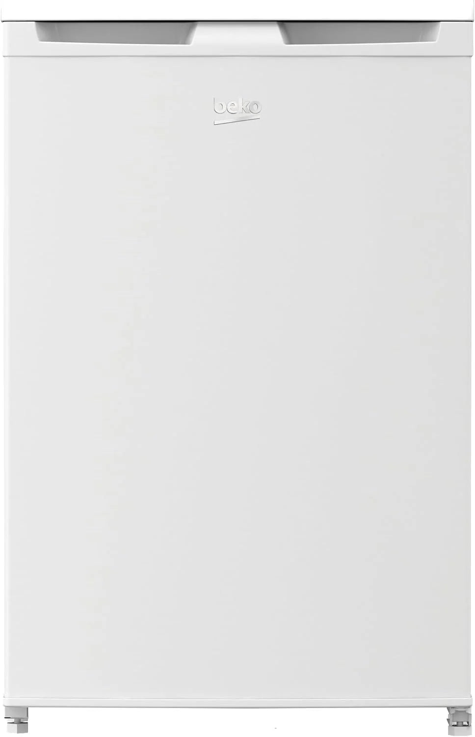 Beko TSE1424N b100 Tischkühlschrank, 128 l Gesamtrauminhalt, wechselbarer Türanschlag, gute Beleuchtung im Gerät, 37 dB, robuste Glasablagen, Weiß
