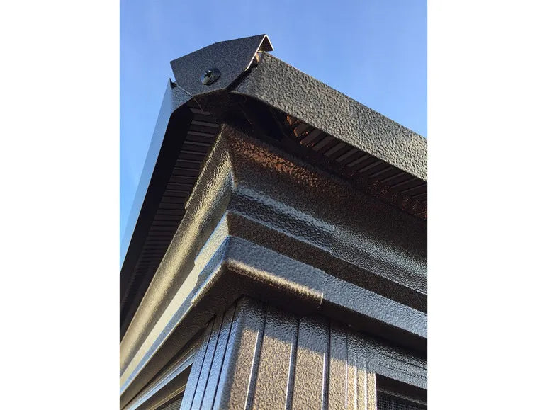 SOJAG Canada Pavillon »Castel«, aus Aluminium, inkl. Sonnensegel u. Insektenschutz, bronze